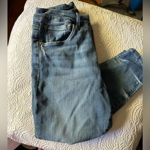 Good American “Good Waist Crop” jeans size 12/31